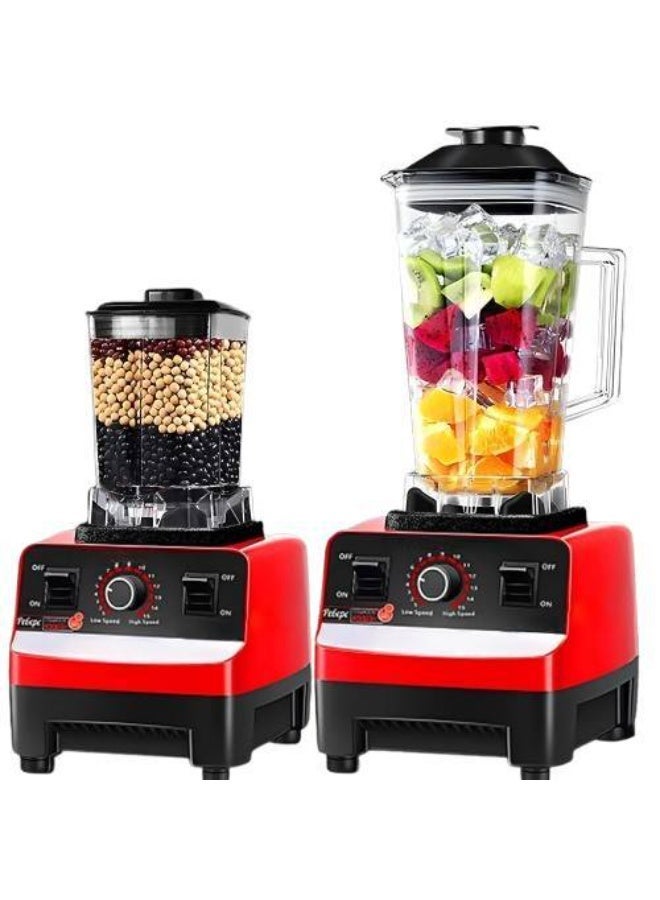 خلاط احترافي عالي التحمل مع مطحنة حبوب 2.0 لتر - Image 5